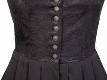 Laden Sie das Bild in den Galerie-Viewer, Basisdirndl kurz, schwarz