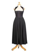 Laden Sie das Bild in den Galerie-Viewer, Basisdirndl lang, schwarz