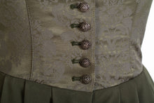 Laden Sie das Bild in den Galerie-Viewer, Basisdirndl lang, grün