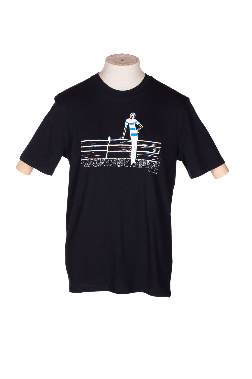 Unisex T-Shirt „Beim Kegeln