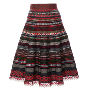 Swing Ribbon Skirt "winterchalet" von  Lena Hoschek - A Souvenir